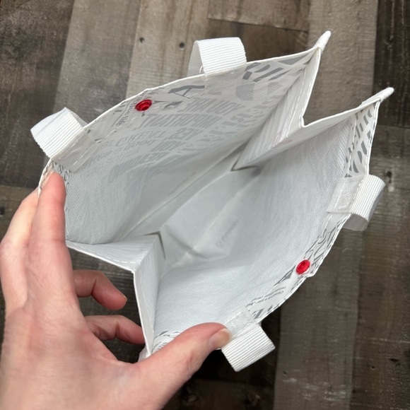 lululemon athletica Reusable Small White Tote Bag - Picture 4 of 7